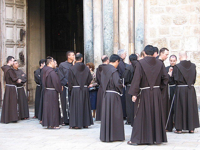 Franciscanos en Tierra Santa